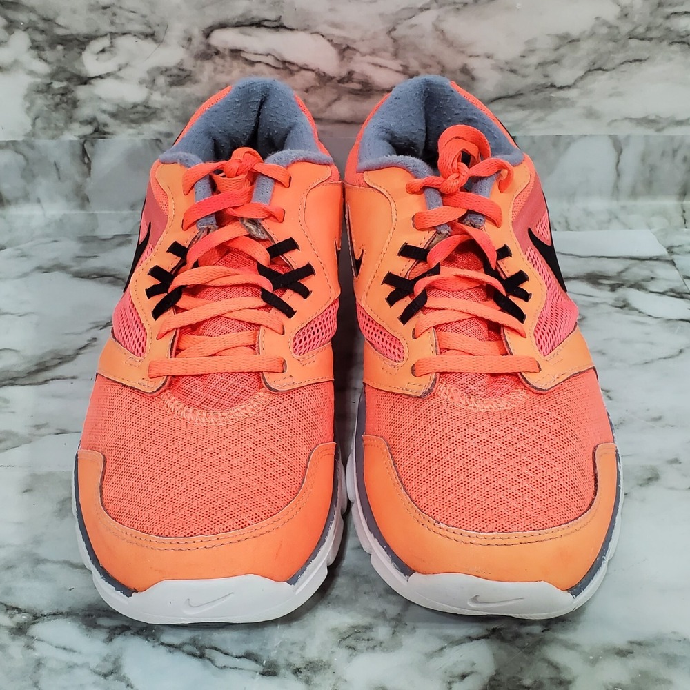 Nike Shoes Women‎ 7.5 Orange Flex Experience RN 3 Running Sneakers Low Top Train